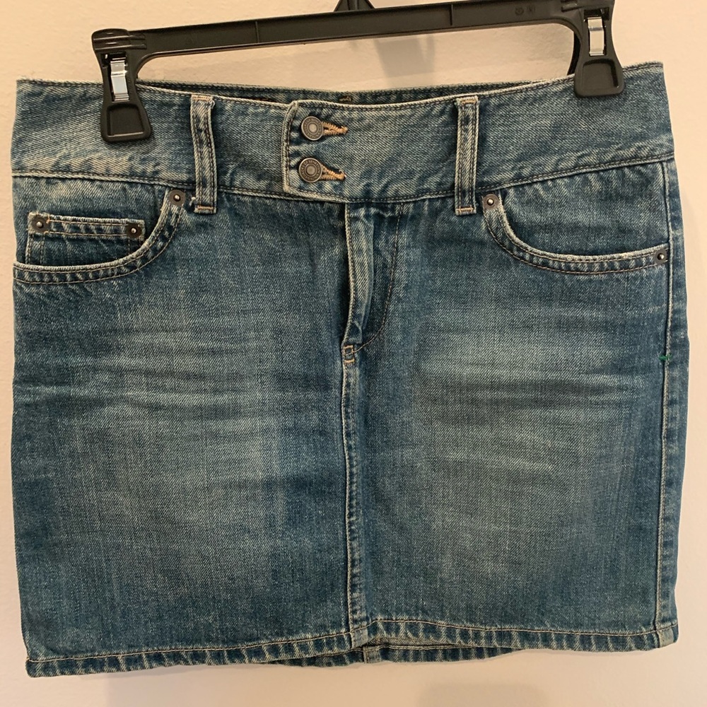 Denim skirt